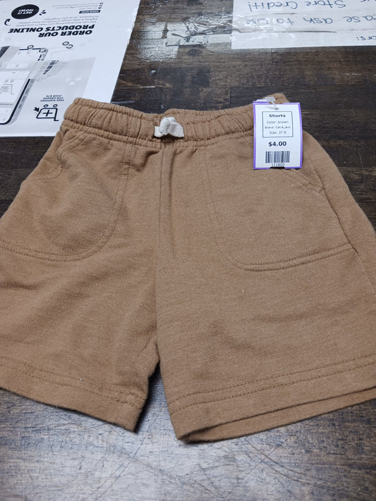 brown Cat & Jack Shorts, 3T B