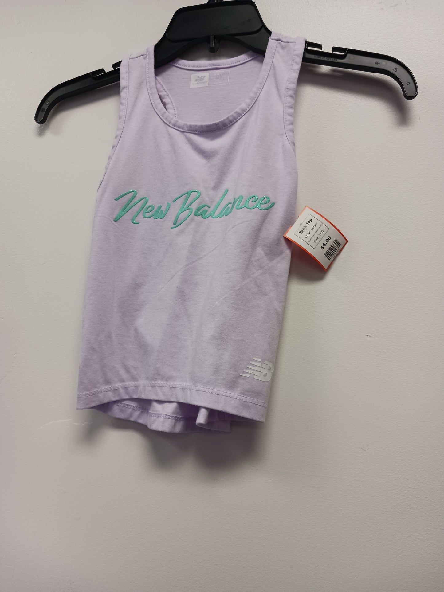 purple New Balance 5/6 Tank Top, 5T G