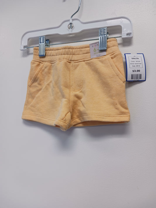 Yellow Garanimals Shorts, 6M B