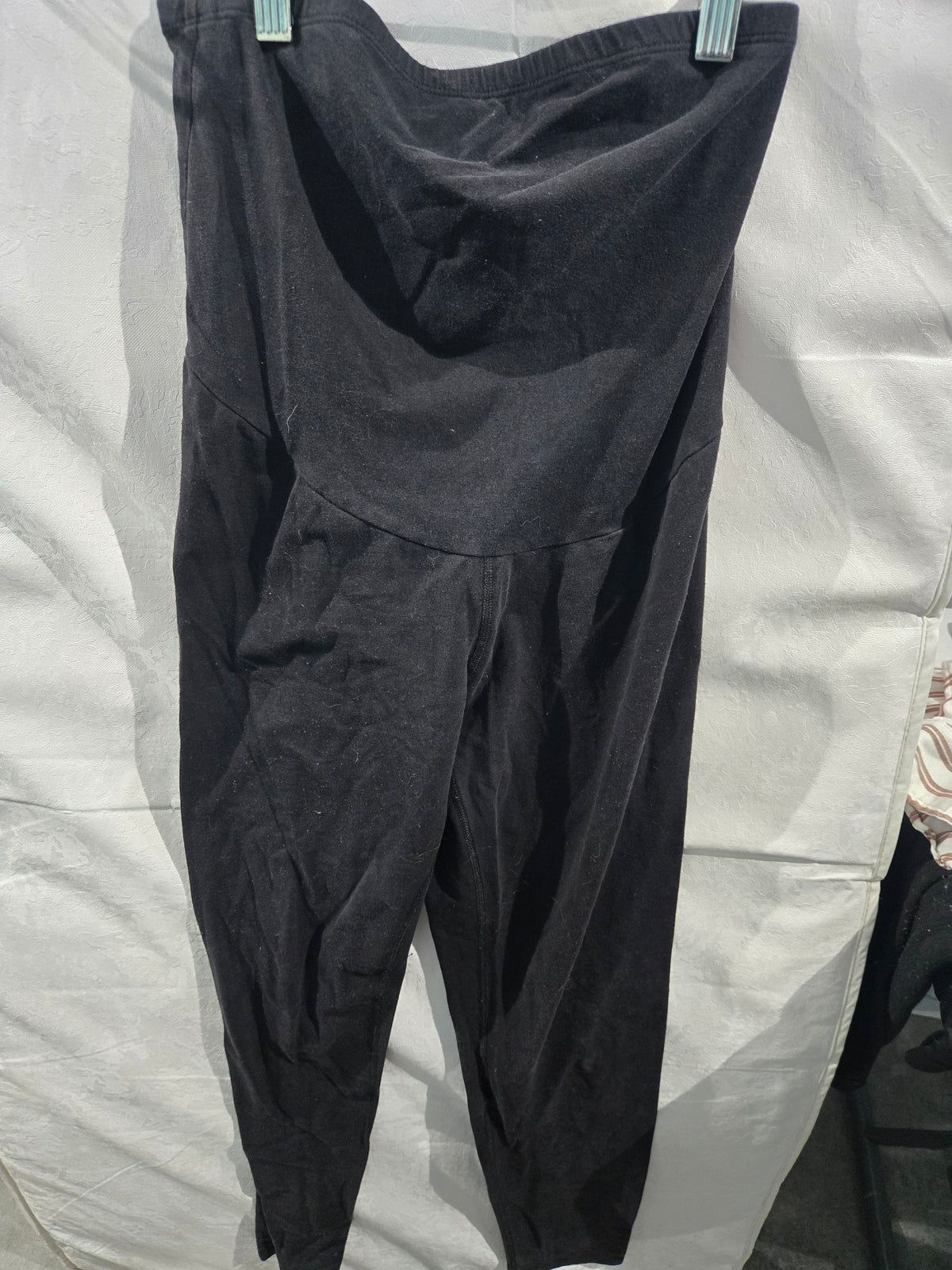 Black A Glow Maternity Maternity Leggings, Medium