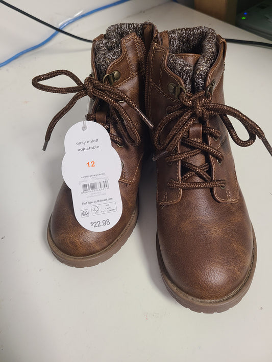 Brown Wonder Nation Boots, 12 G