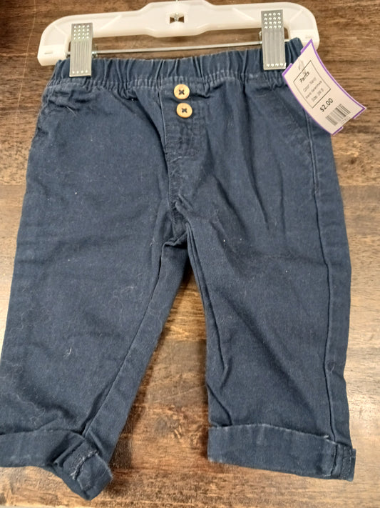 Navy Garanimals Pants, 3M B