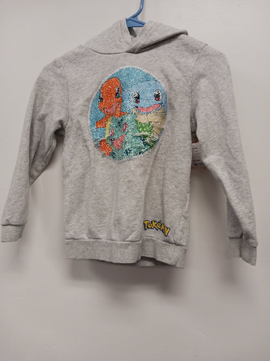 Grey Pokemon Hoodie, 6-8 B