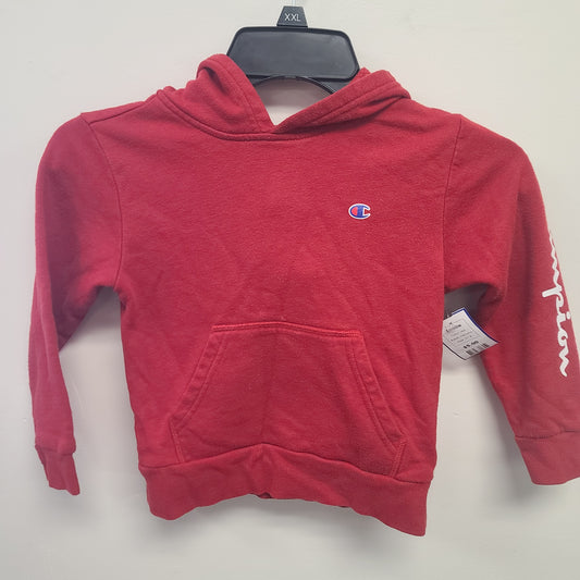 red champion hoodie, 5T B