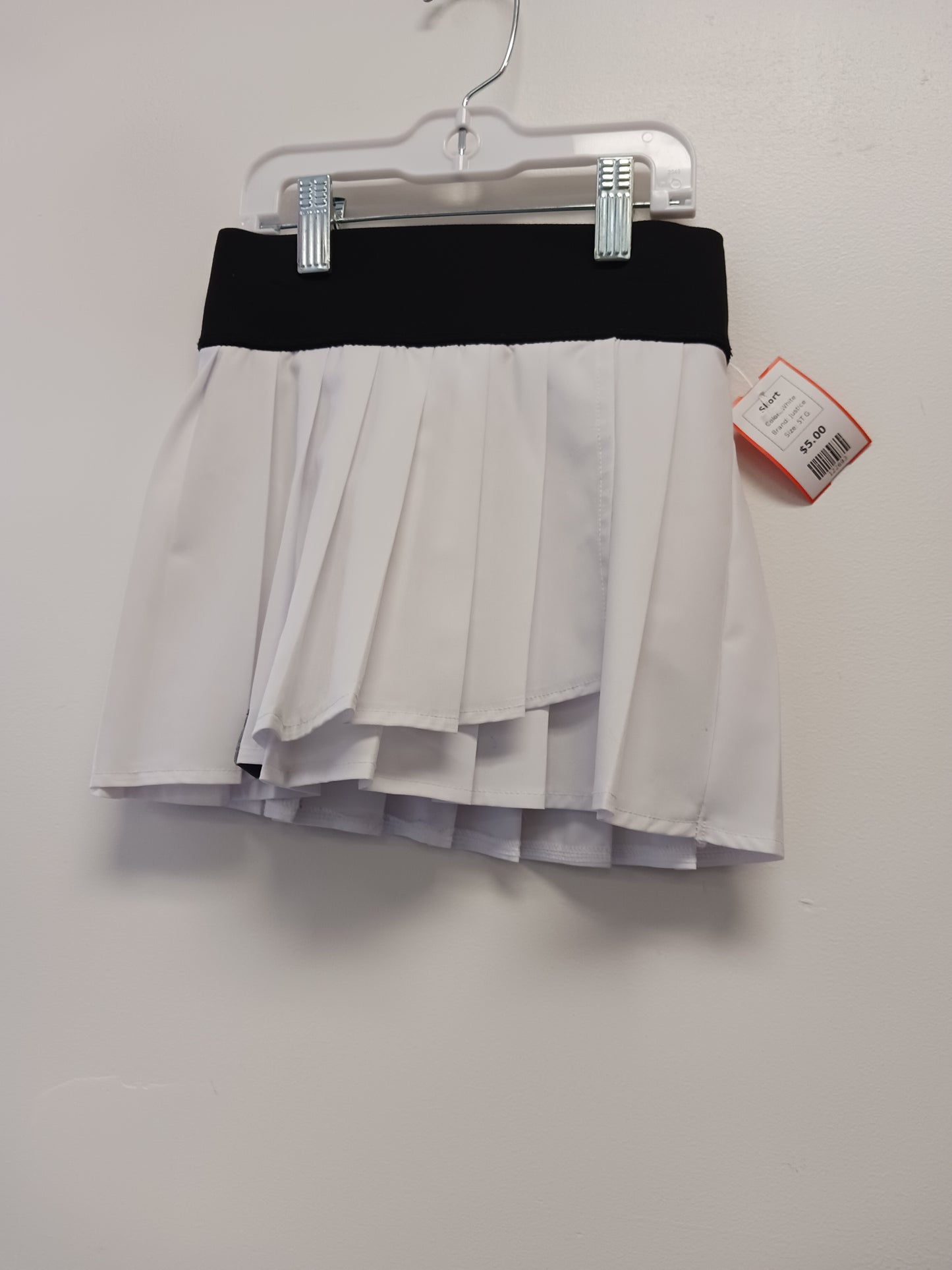 White Justice Skort, 5T G
