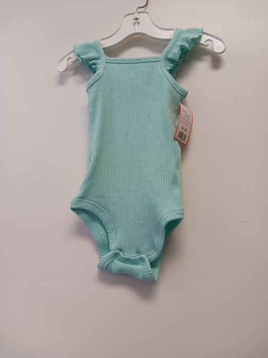 Blue Okie Dokie Tank Top Onesie, 18M G