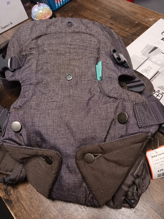 Brown Infantino Baby Carrier