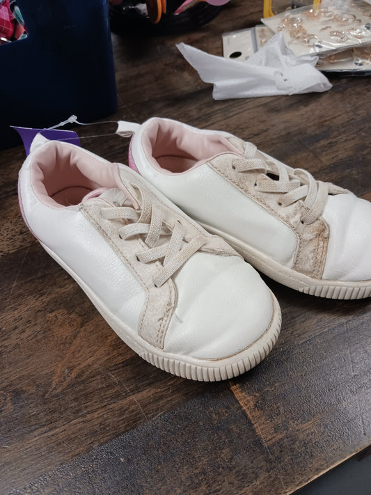 white carters Rainbow Sneakers, 11 G