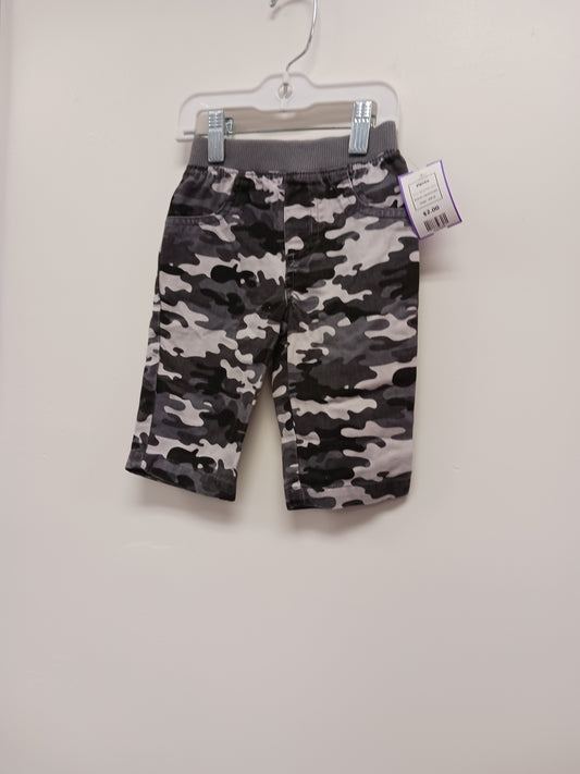 Black/Grey Camo Garanimals Pants, 3M B