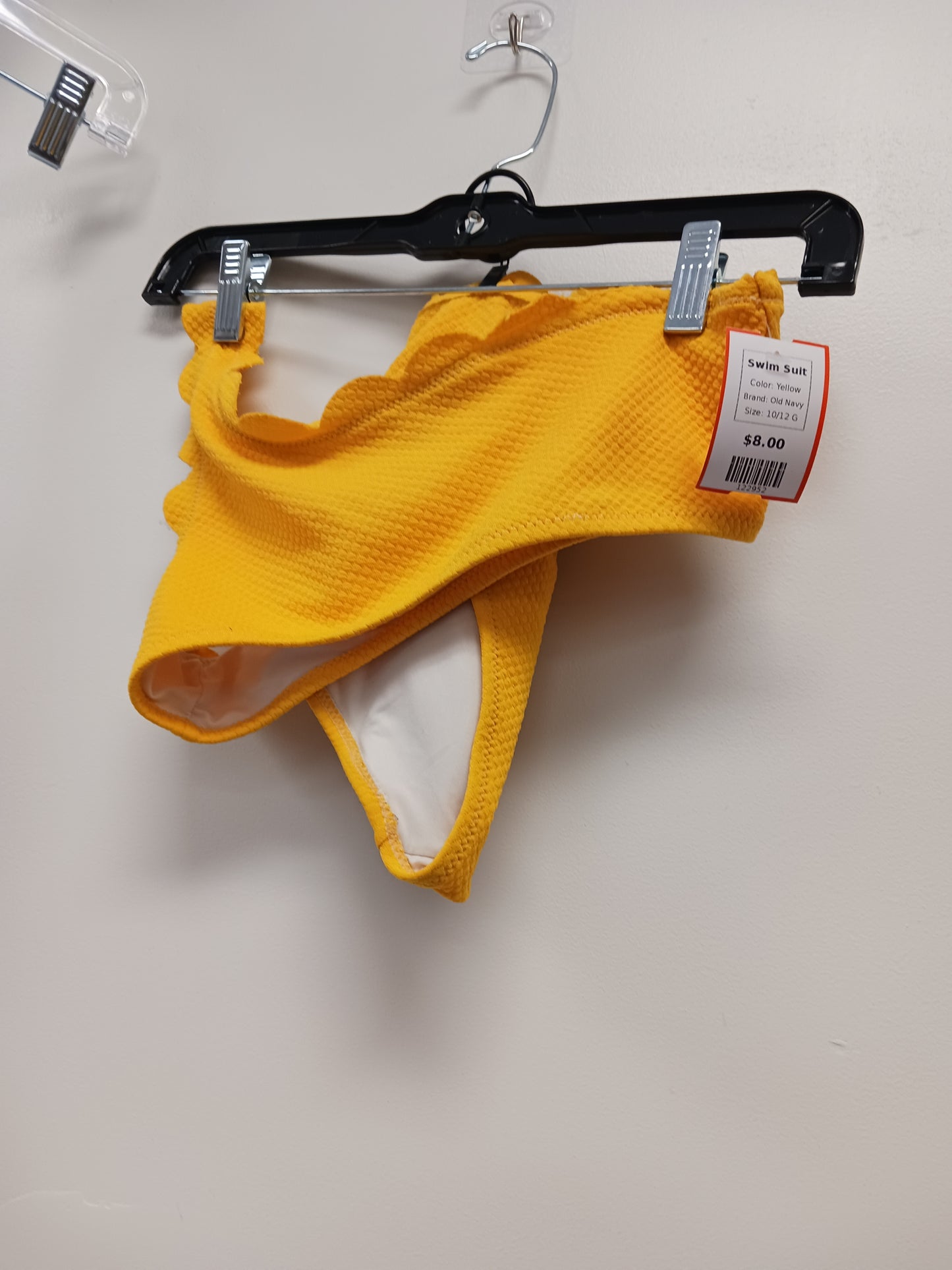 Yellow Old Navy Swim Suit, 10/12 G