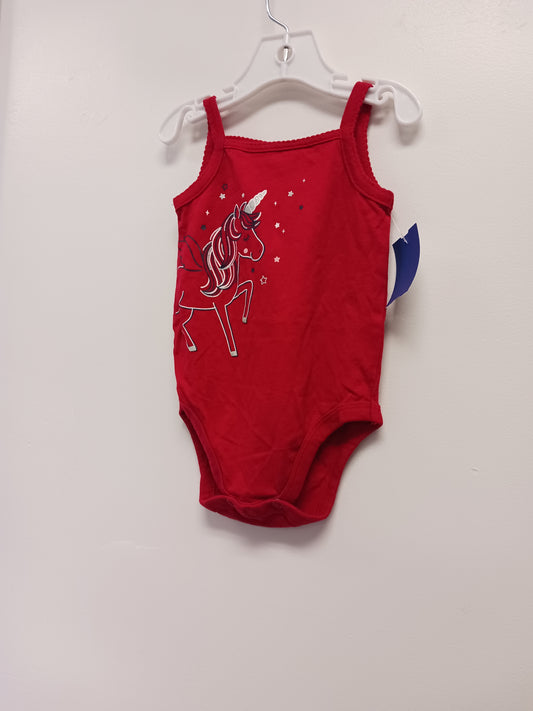 Red Unicorn Garanimals Tank Top Onesie, 6M G