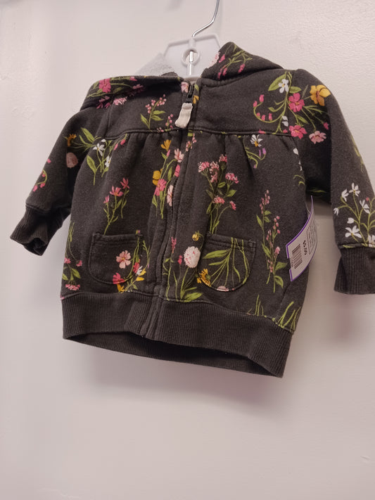 Black Flower Carters Jacket, 3M G