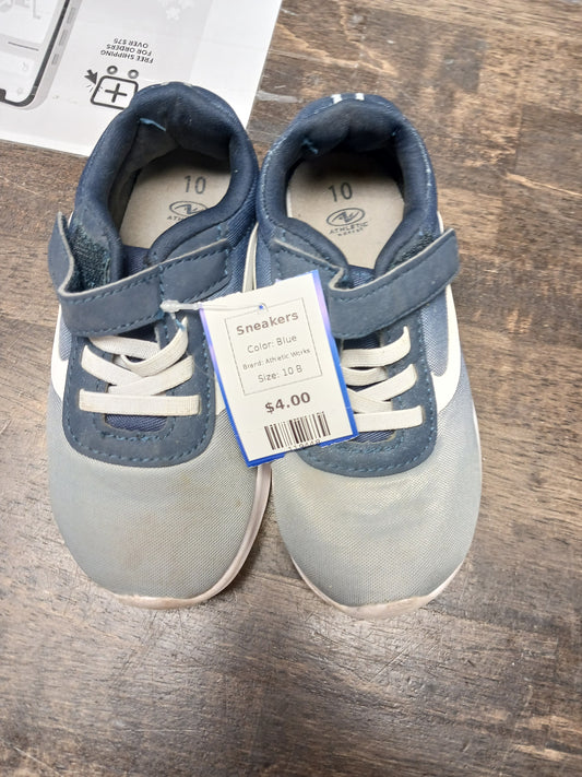 Blue Athletic Works Sneakers, 10 B