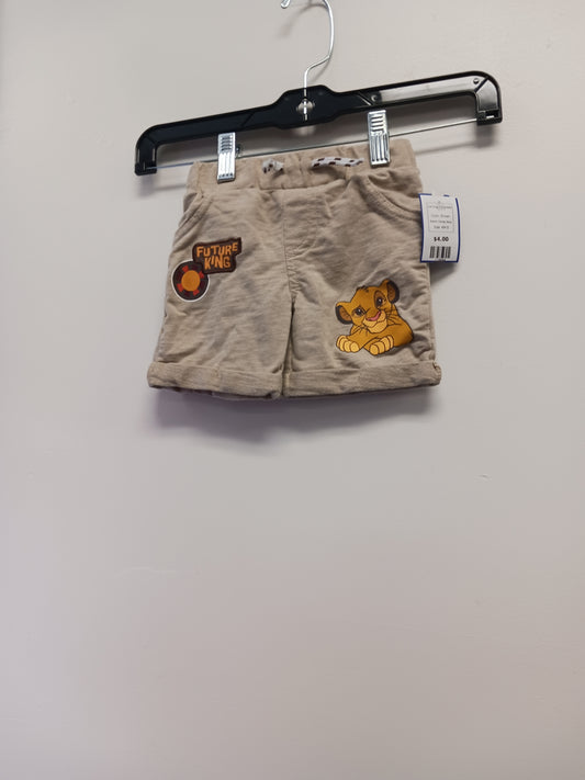 Brown Disney Baby Lion King Shorts 6/9m, 6M B