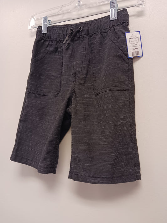 black sonoma swim trunks, 7 B