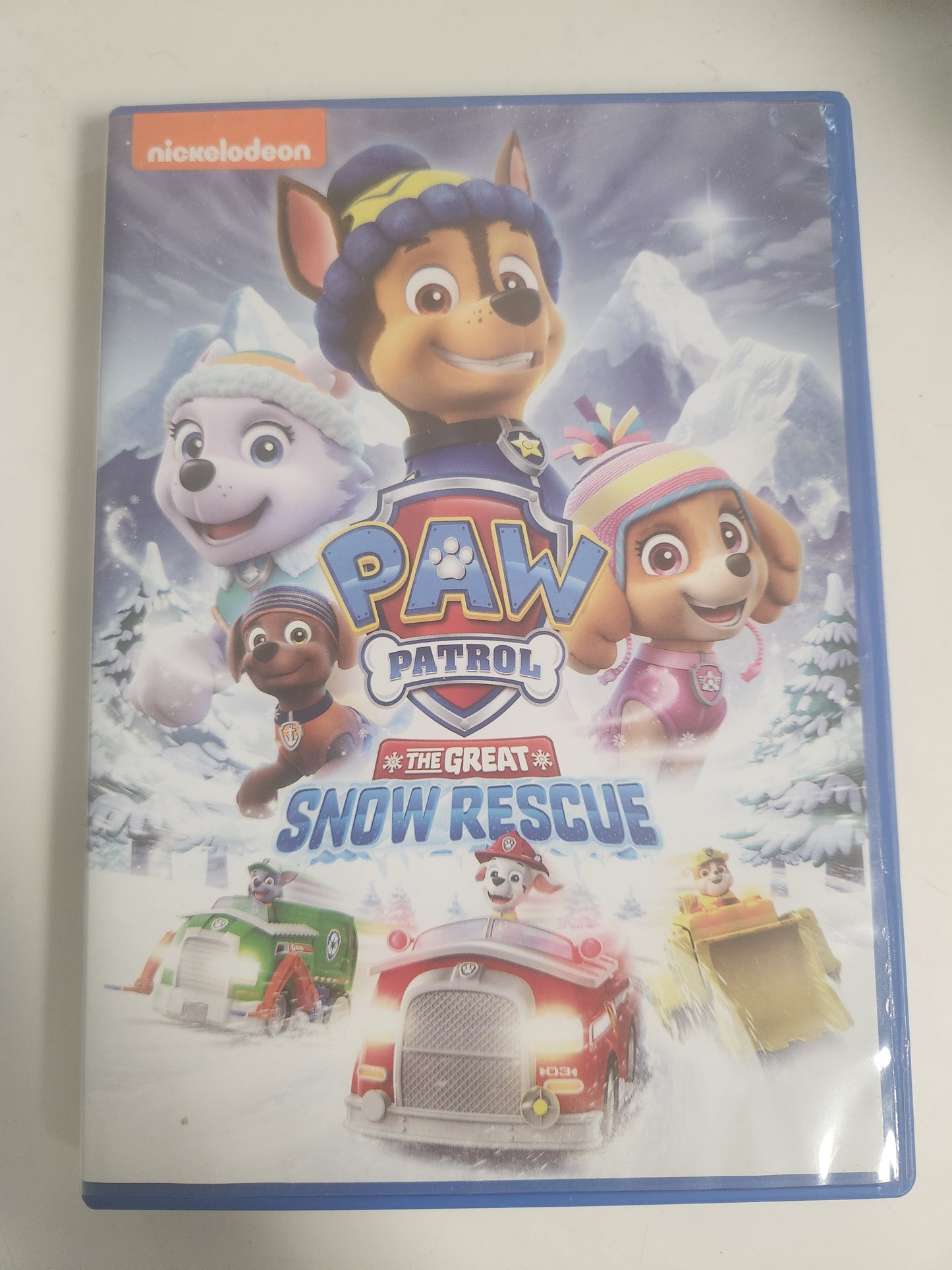 Paw Patrol The Great Snow Rescue DVD