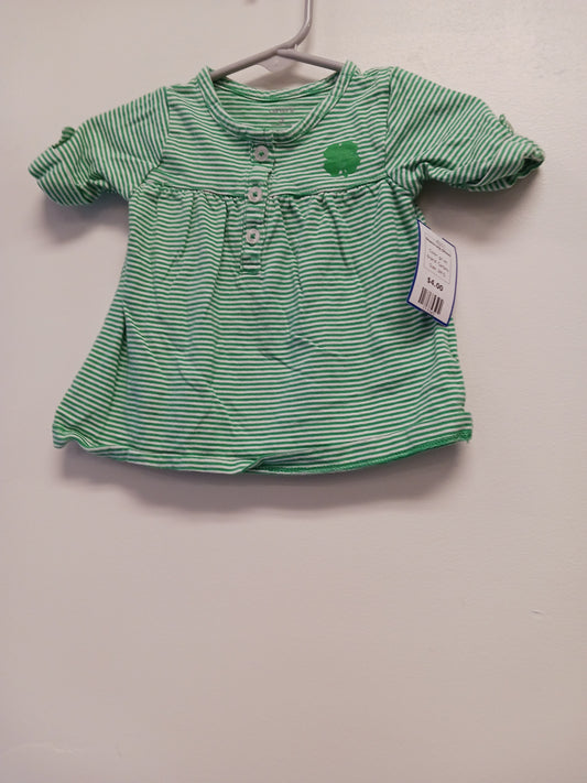 green Carters Shamrock Dress, 3M G