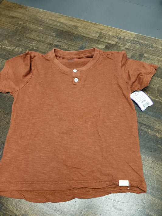 Brown Free Planet Shirt, 6 B