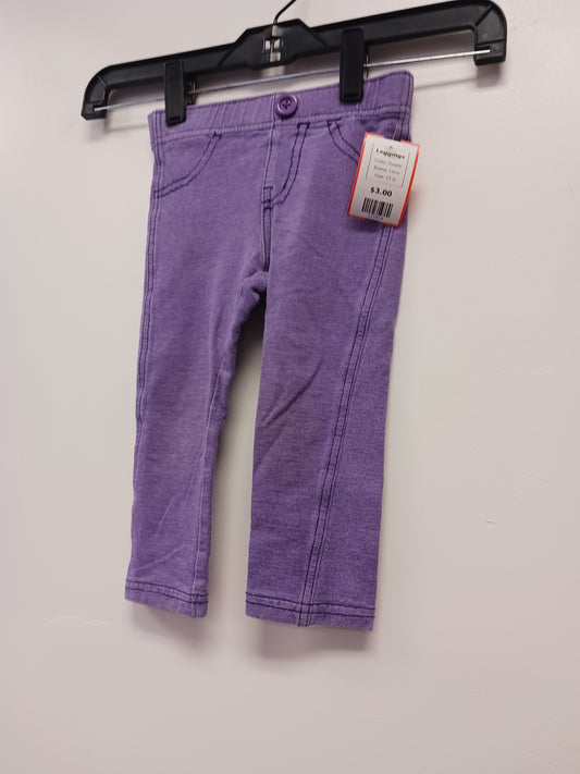 Purple Circo Leggings, 2T G