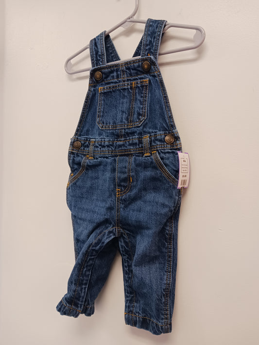 Blue Jean Old Navy Bibs, 6M B