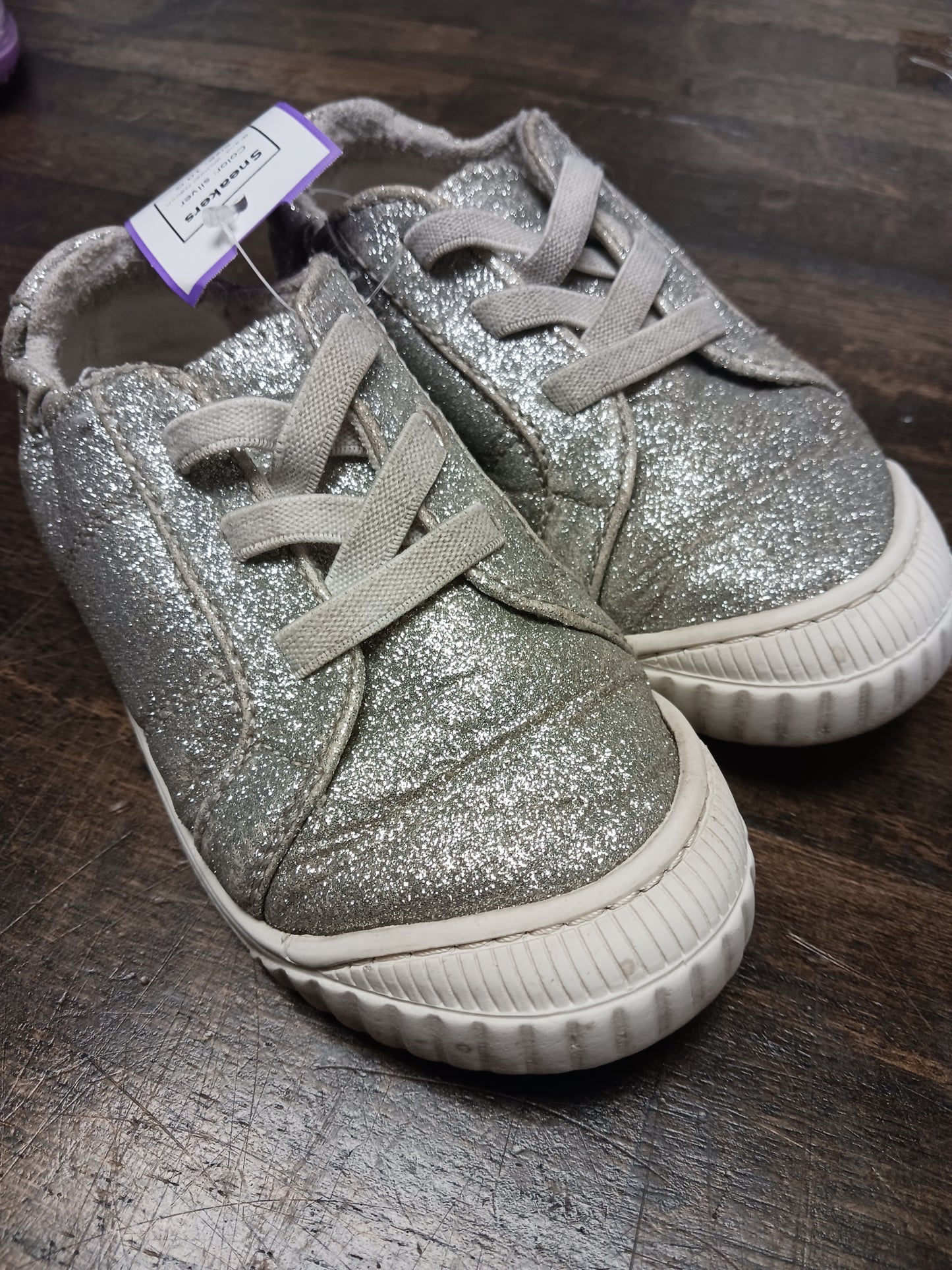 silver Wonder Nation Sneakers, 10 G