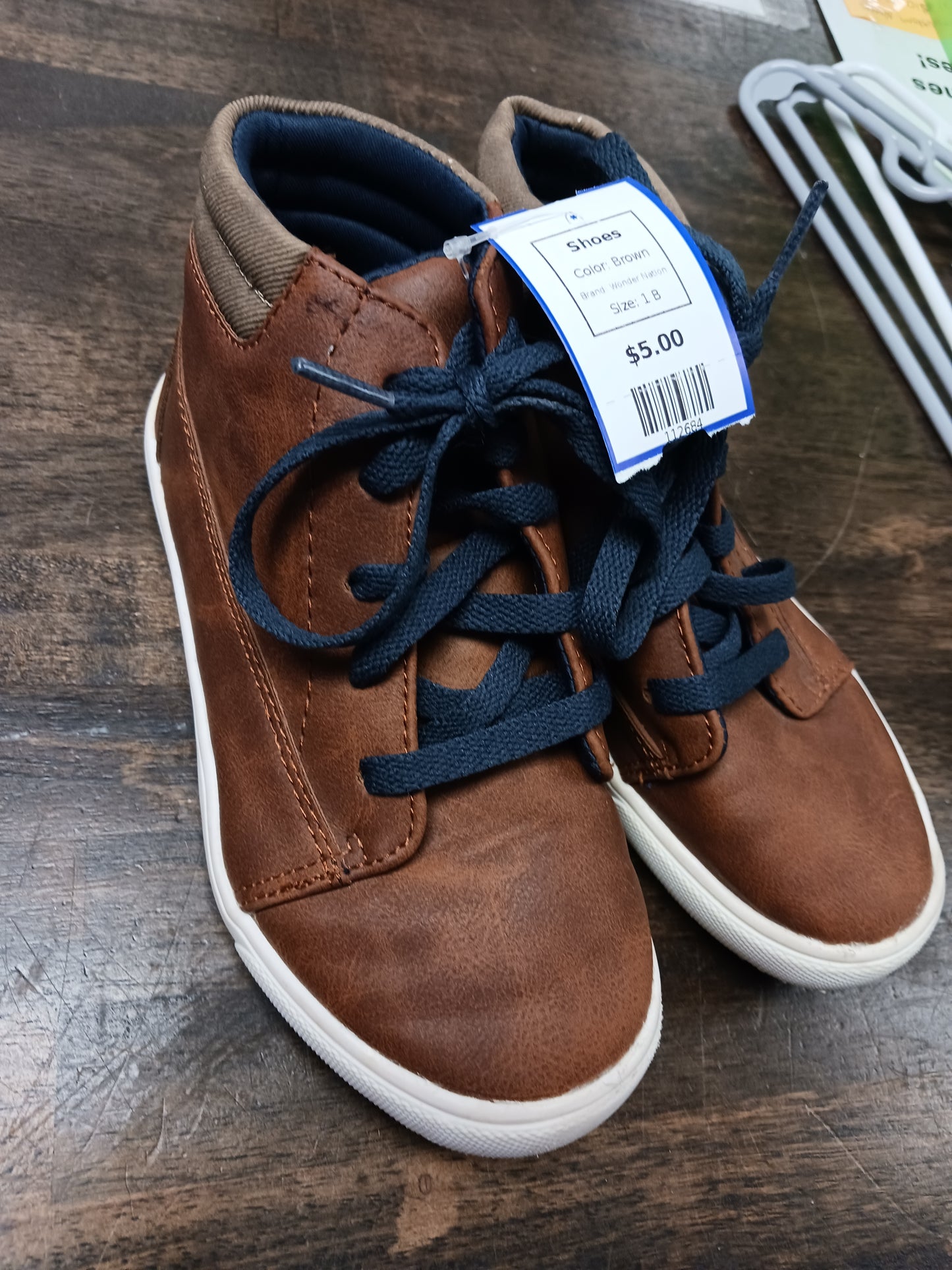 Brown Wonder Nation Shoes, 1 B