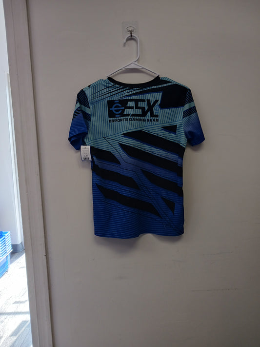 black/blue ESX Cyber Gamer Tshirt, 8 B