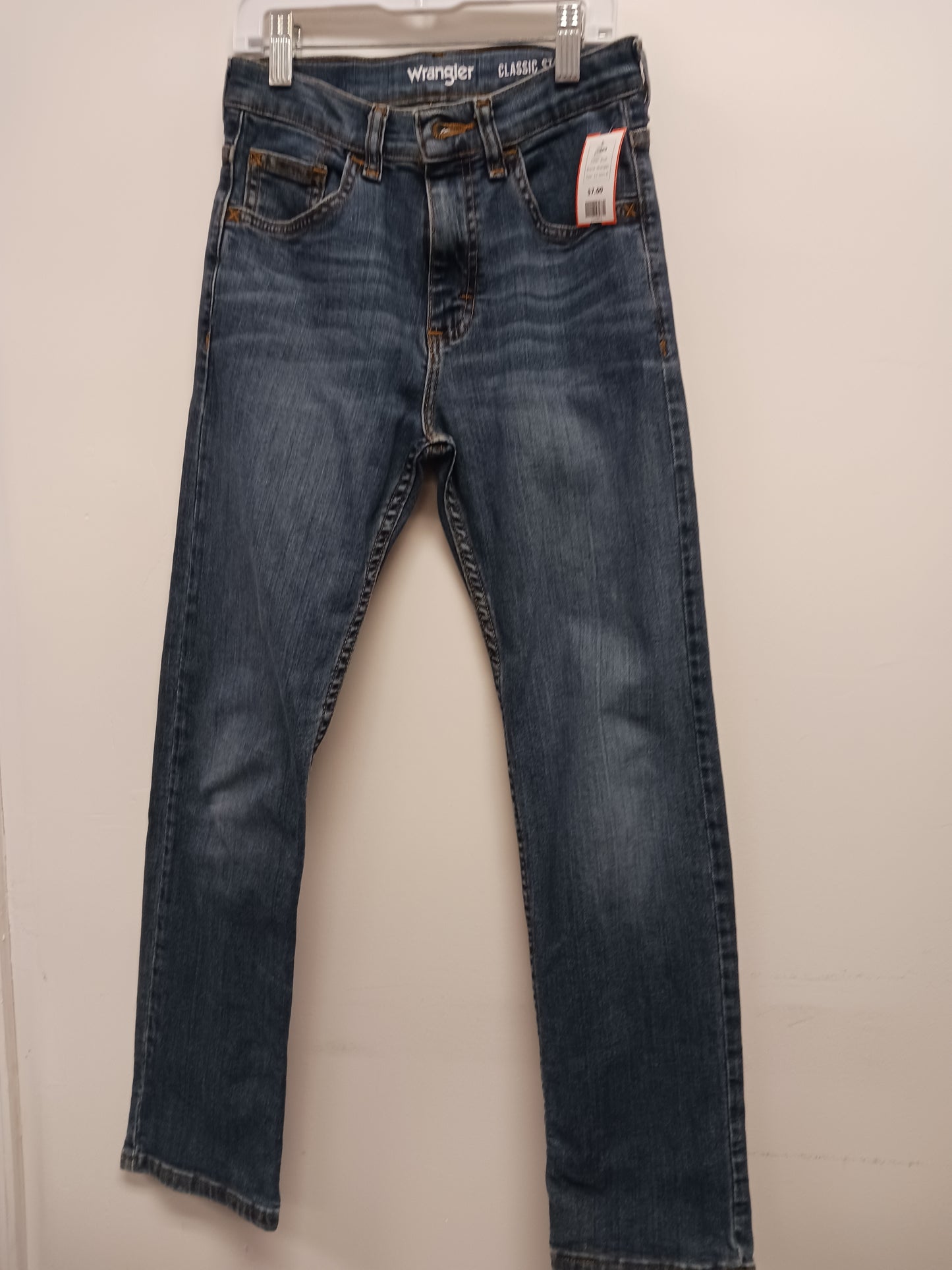 Blue Wrangler Jeans, 12 Slim B