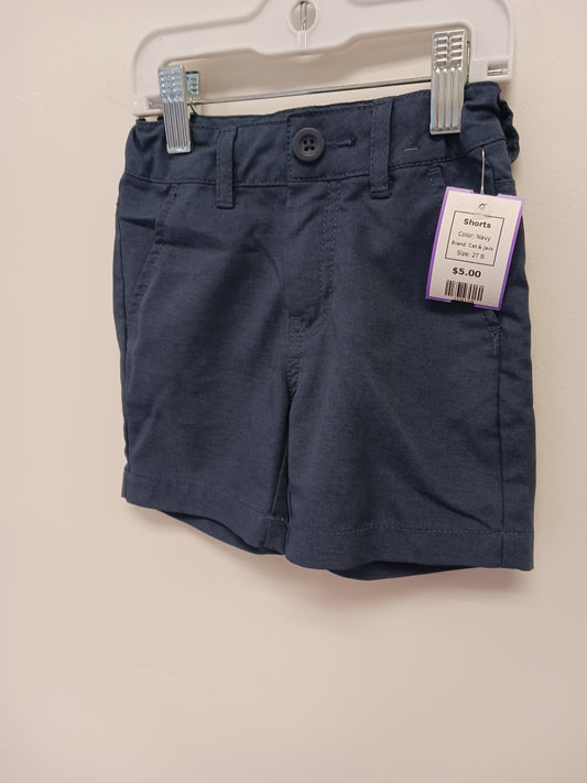 Navy Cat & Jack Shorts, 2T B