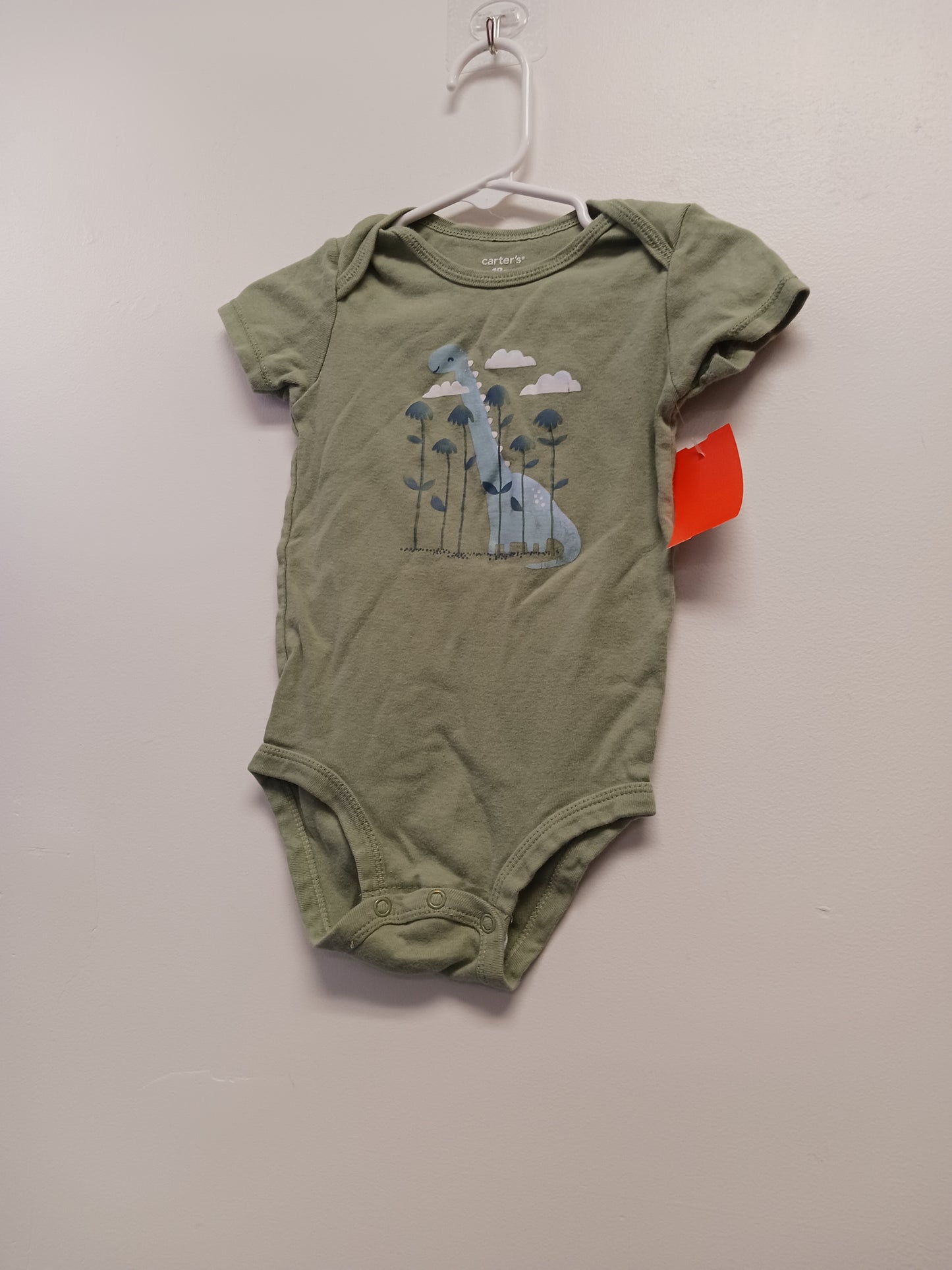 Green Dino Carters Onesie, 18M B