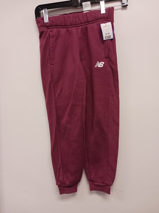 Burgandy New Balance Joggers 7/8, 7 G