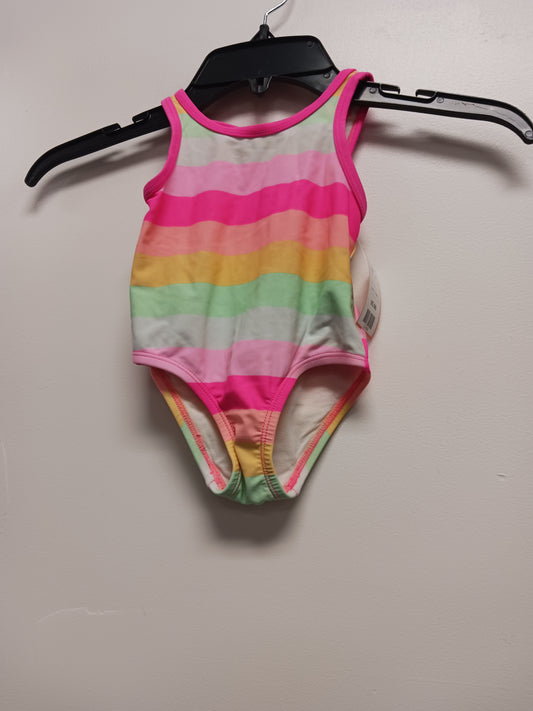 Colorful Striped Childrens Place Swim Suit, 12-18M G