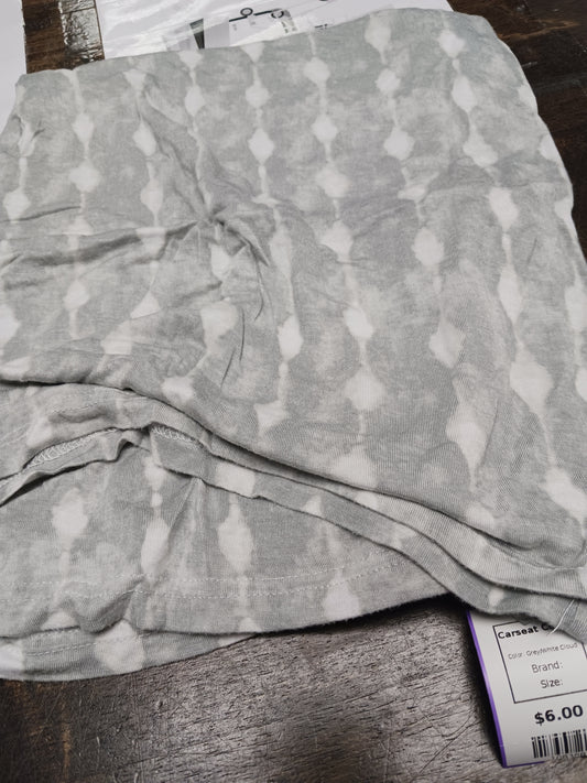 Grey/White Cloud  Carseat Cover