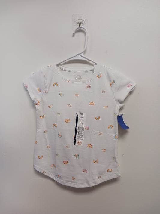 white Wonder Nation Rainbow  Tshirt 4/5, 4T G