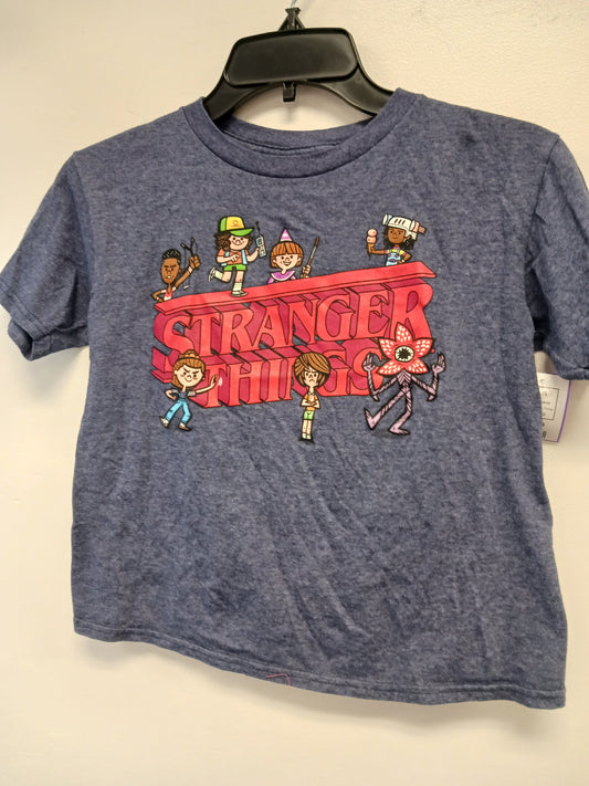 Navy Stranger Things Shirt, 8 G