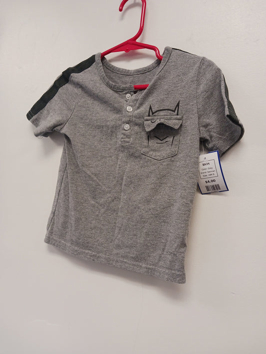 Grey Batman Shirt, 18M B