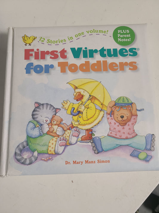 First Virtues For Toddlers Book