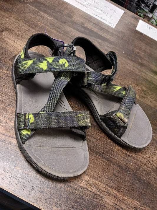 Black/Grey/Green Northside Sandals, 1 B