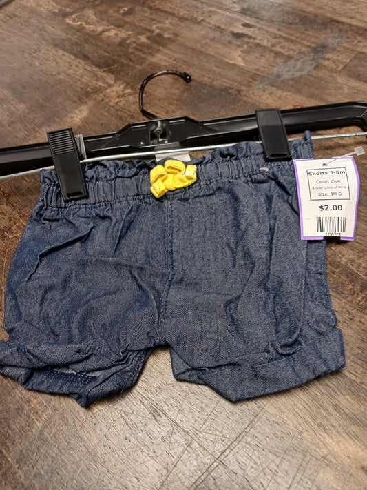 blue Child of Mine Shorts 3-6m, 3M G