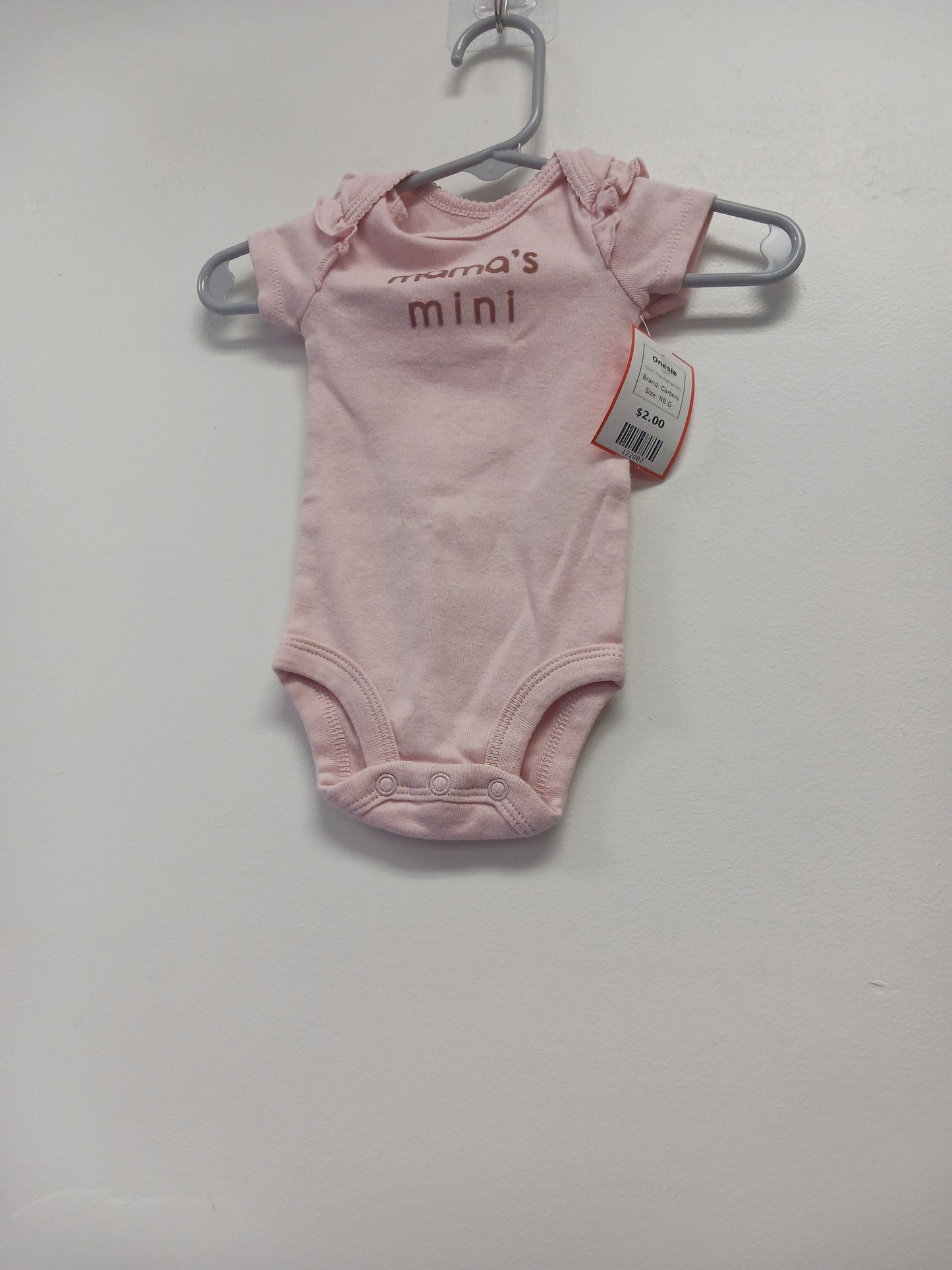 Pink Mamas Girl Carters Onesie, NB G