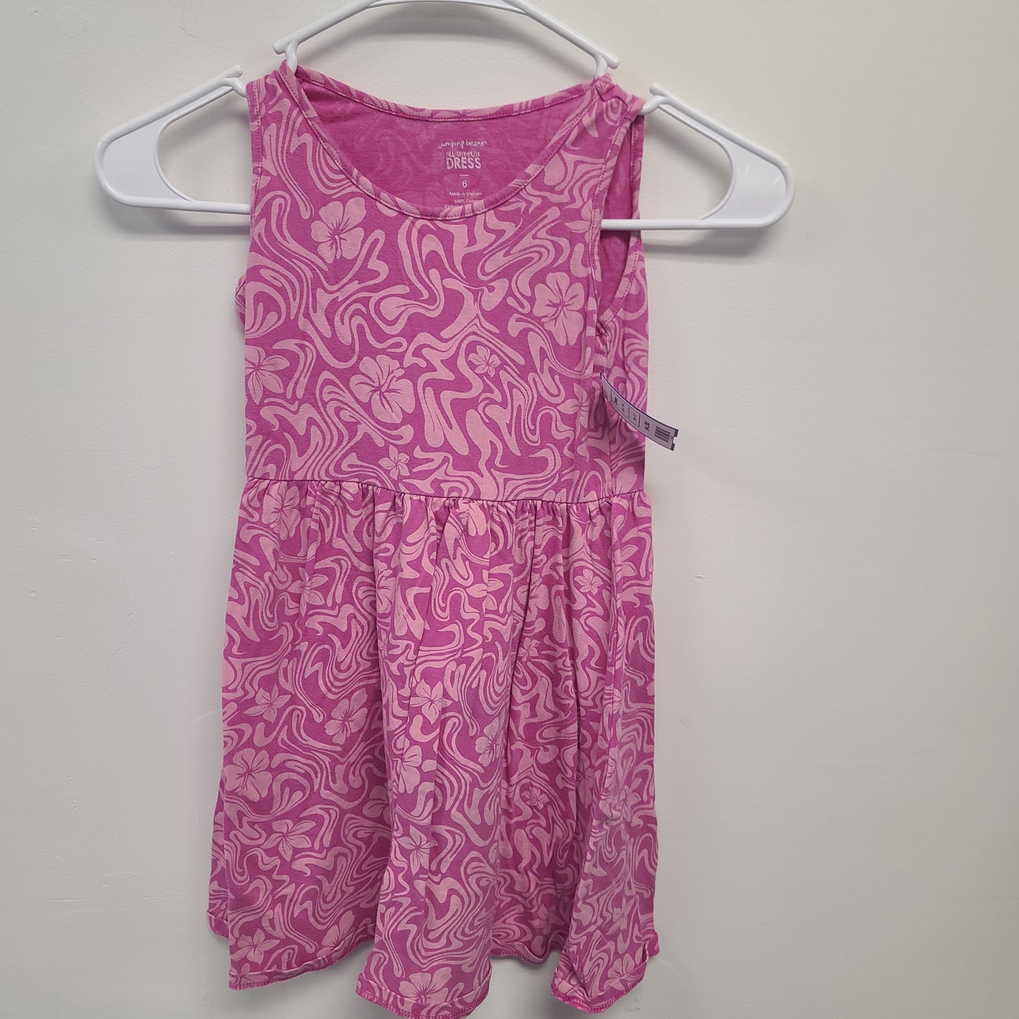 Pink Jumping Bean Dress, 6 G