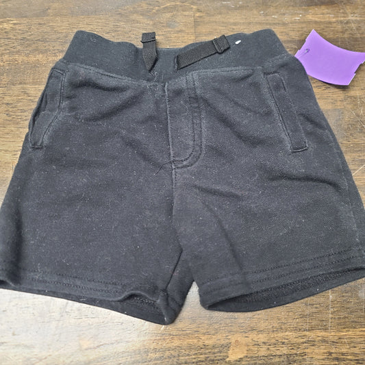black Garanimals Shorts w/pockets, 18M B