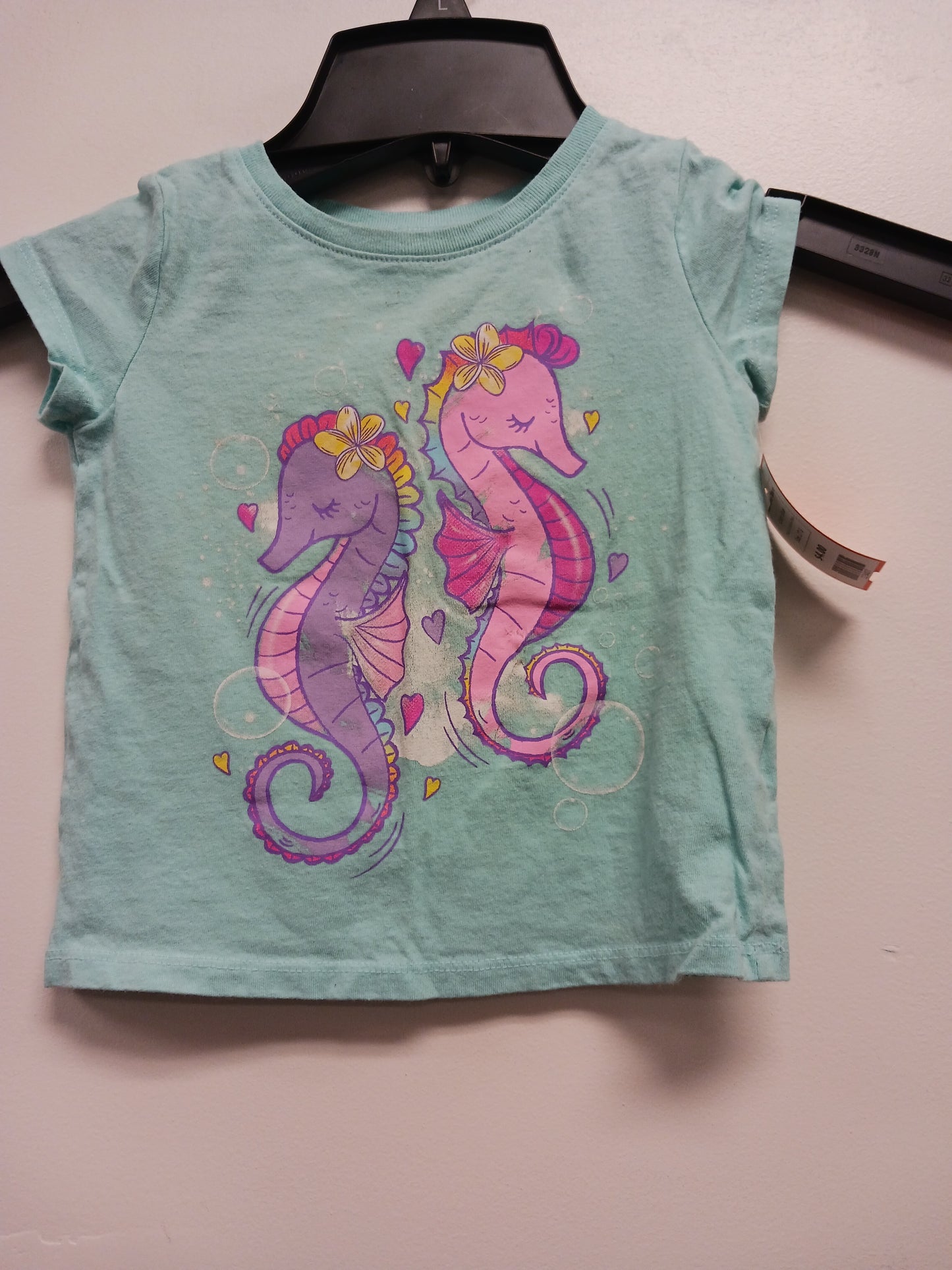 Blue Childrens Place SeaHorse Tshirt, 2T G