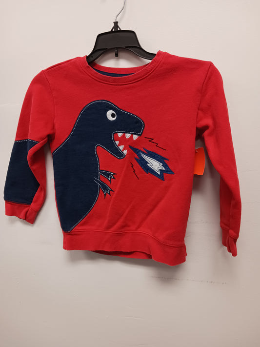 Red 365 kids Dinosaur Sweatshirt, 6 B