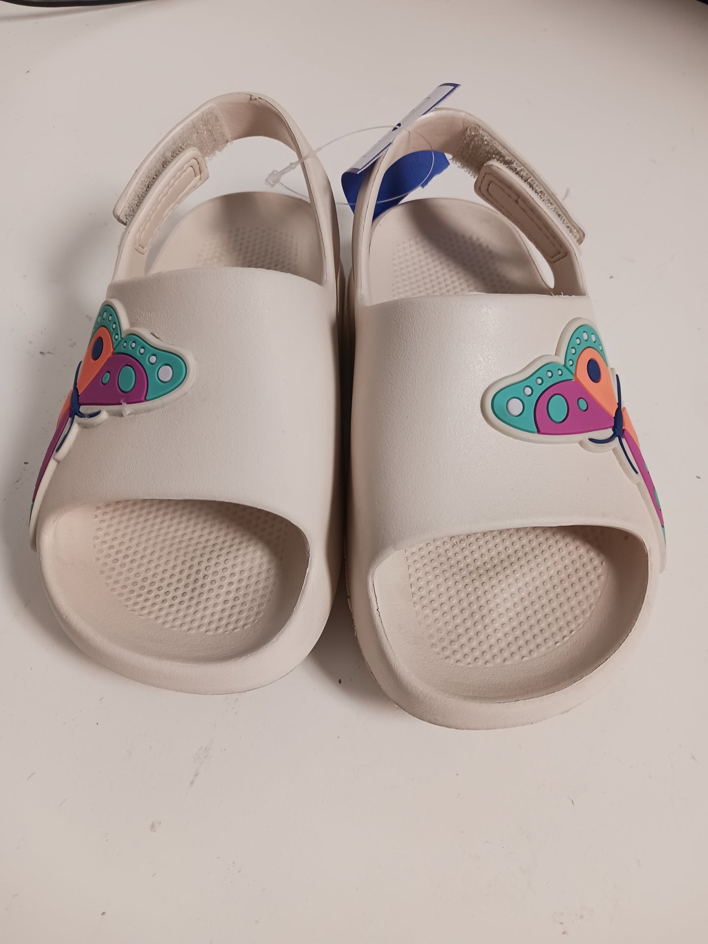 Cream Wonder Nation Sandals, 9C G