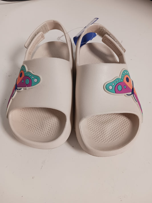 Cream Wonder Nation Sandals, 9C G