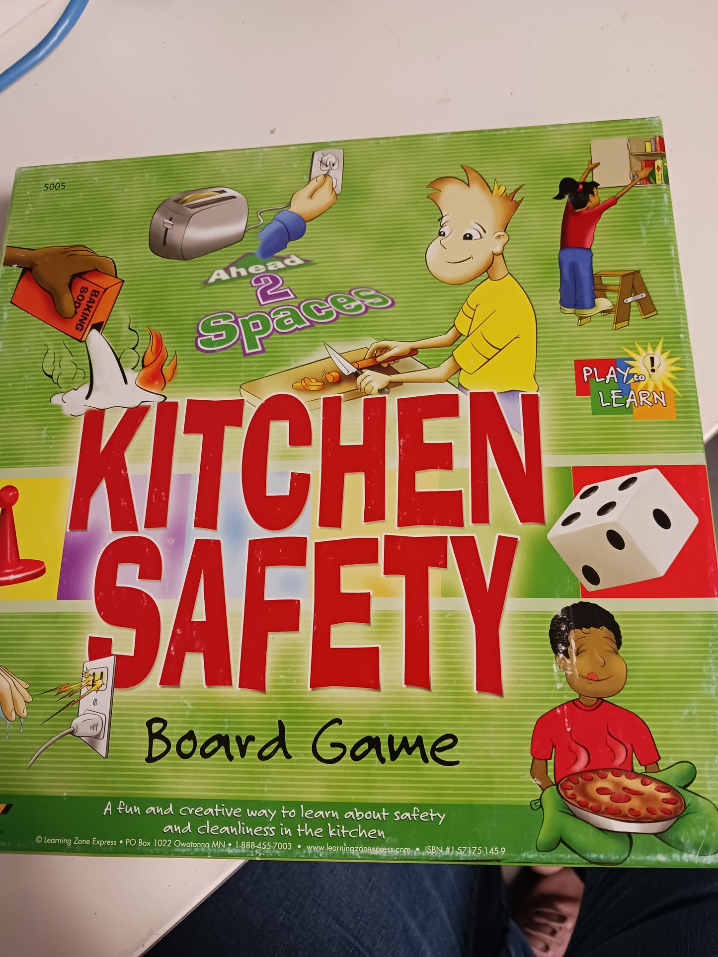 Kitchen Safety Board Game