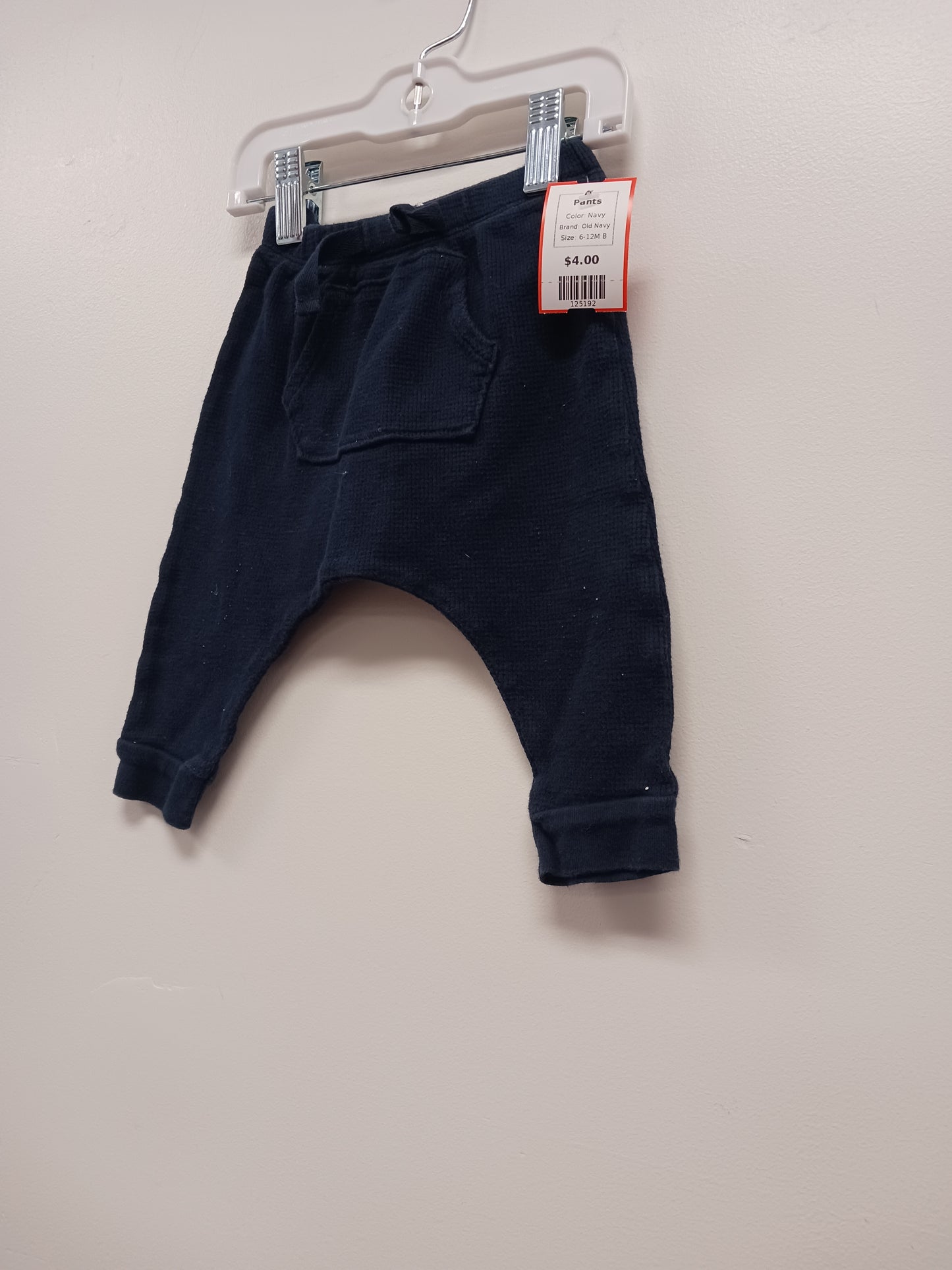Navy Old Navy Pants, 6-12M B