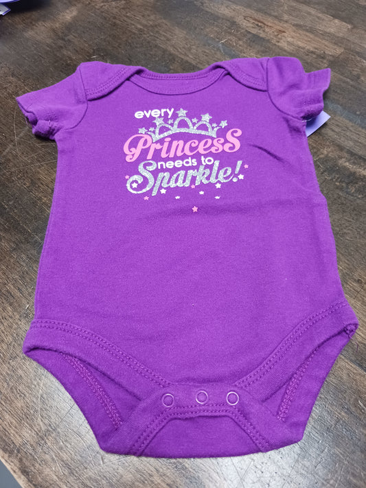 Purple Princess  Onesie, NB G