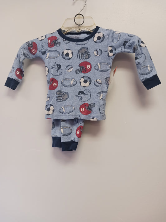 Blue Sports Carters Pjs, 18M B